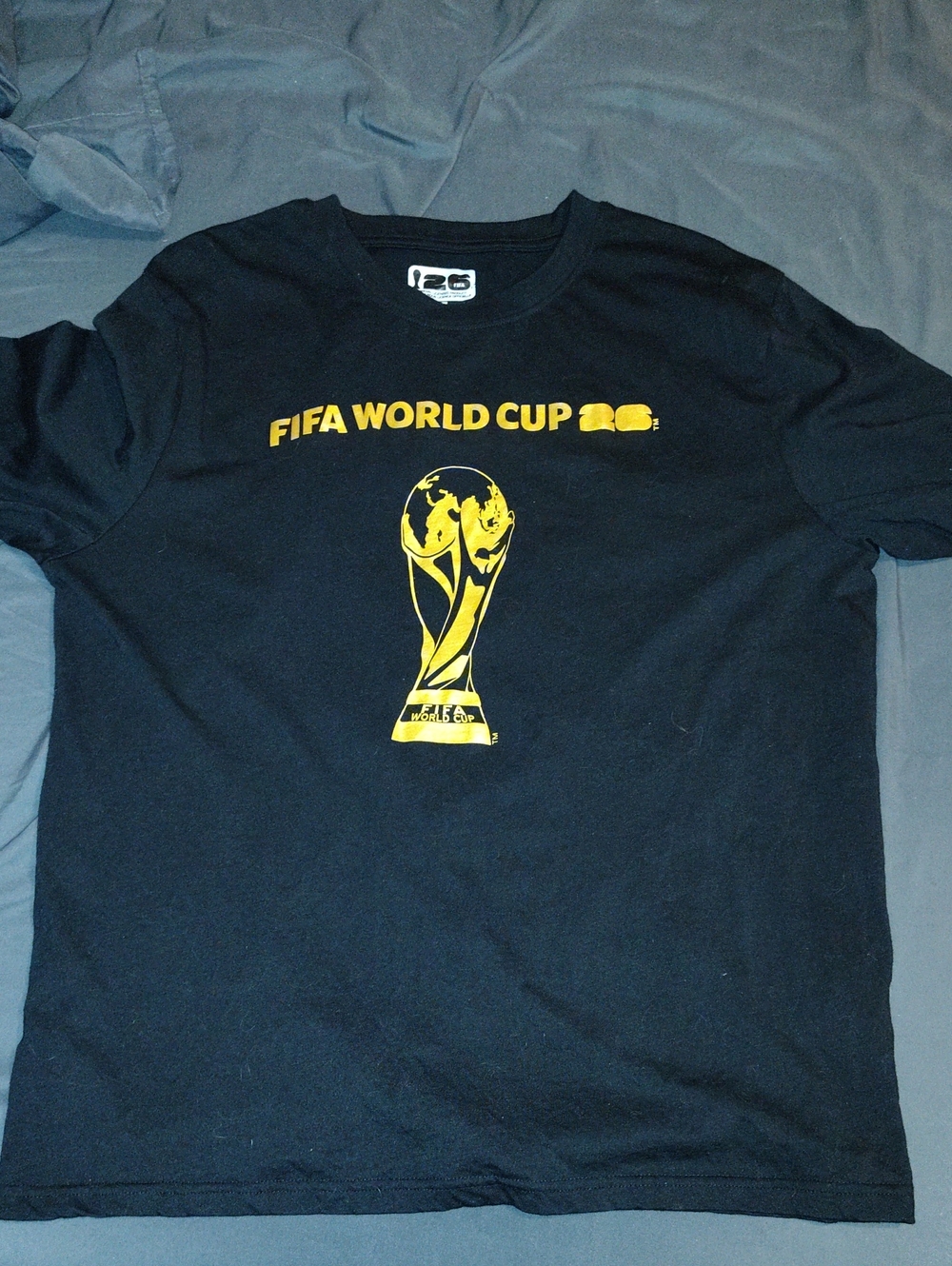 FIFA World Cup Black & Gold Short Sleeve Graphic Tee